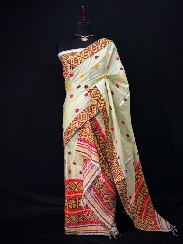 Sador Mekhela – Assam Silk - Image 1