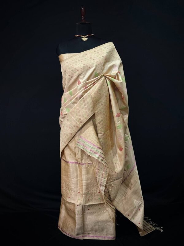 Sador Mekhela - Tussar Silk - Image 1