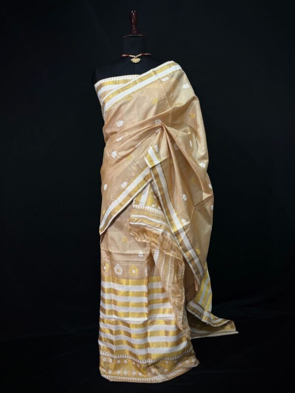Sador Mekhela – Pure Tussar Silk - Image 1
