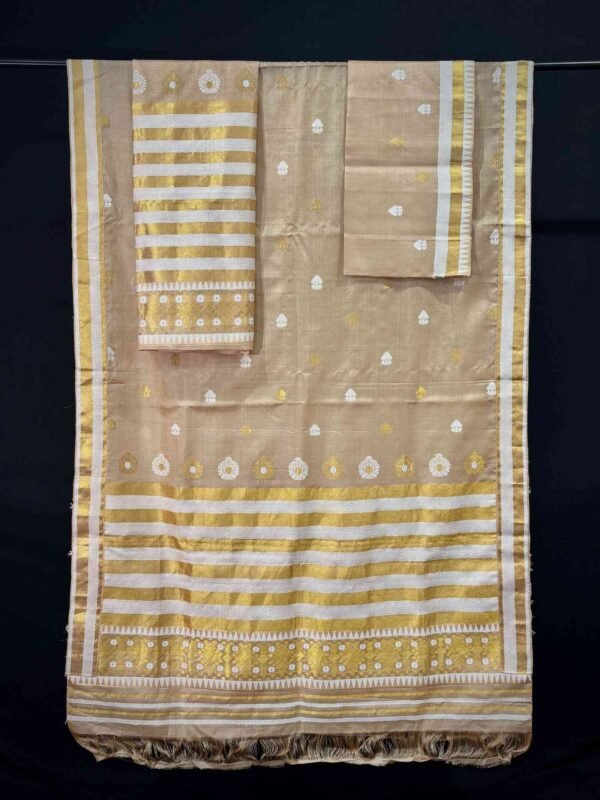 Sador Mekhela – Pure Tussar Silk - Image 2