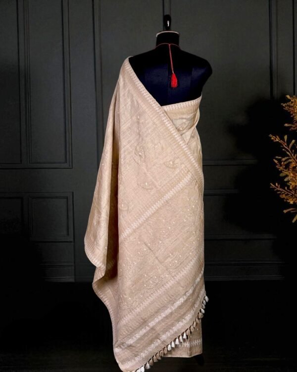 Sador Mekhela - Muga Silk's - Assamese Traditional Design - Image 2