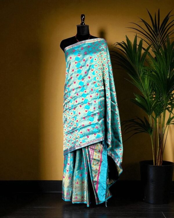 Sador Mekhela - Paat - Traditional Design - Image 1