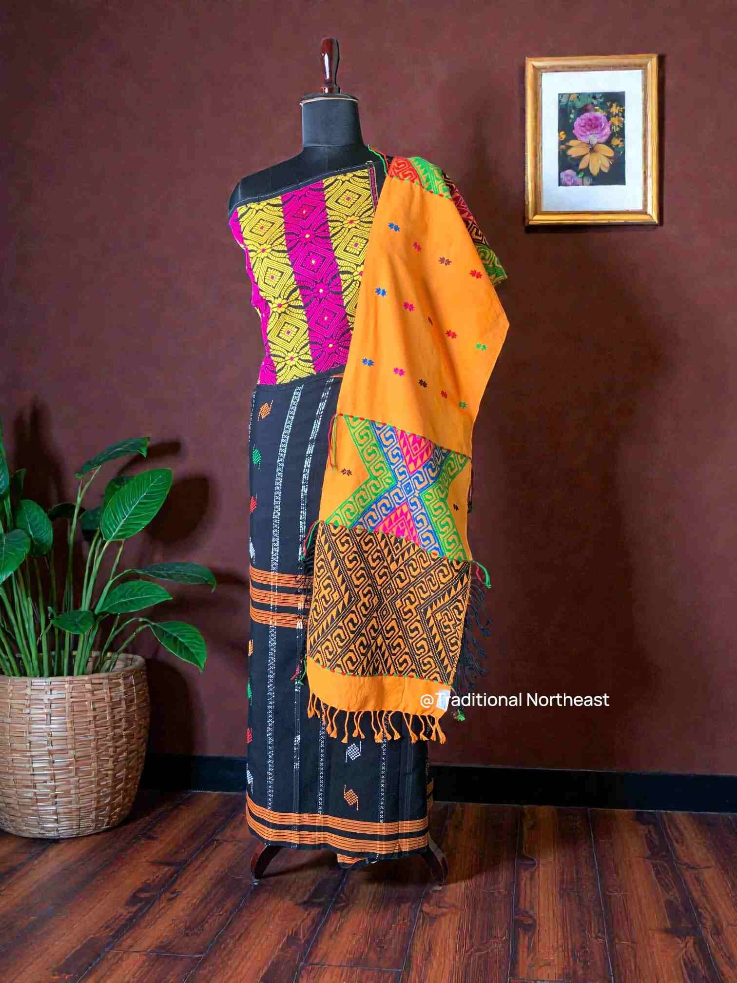 IMG_4866 (1) Phaskai - Cotton Blended - Tiwa - Black - Image 1