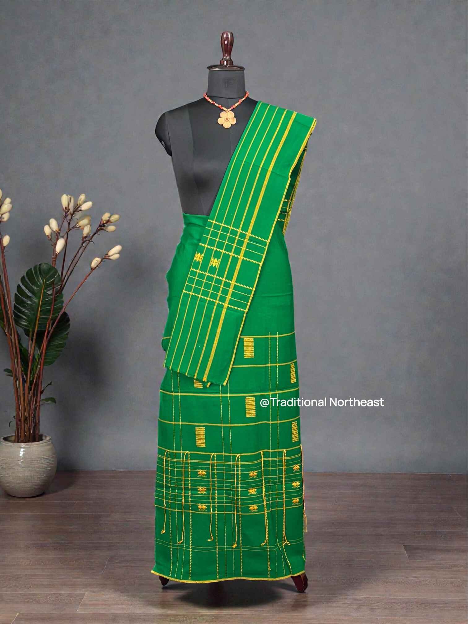 IMG_8546 (1) (1) Wrapper Set - Mizo Design - Green - Image 1