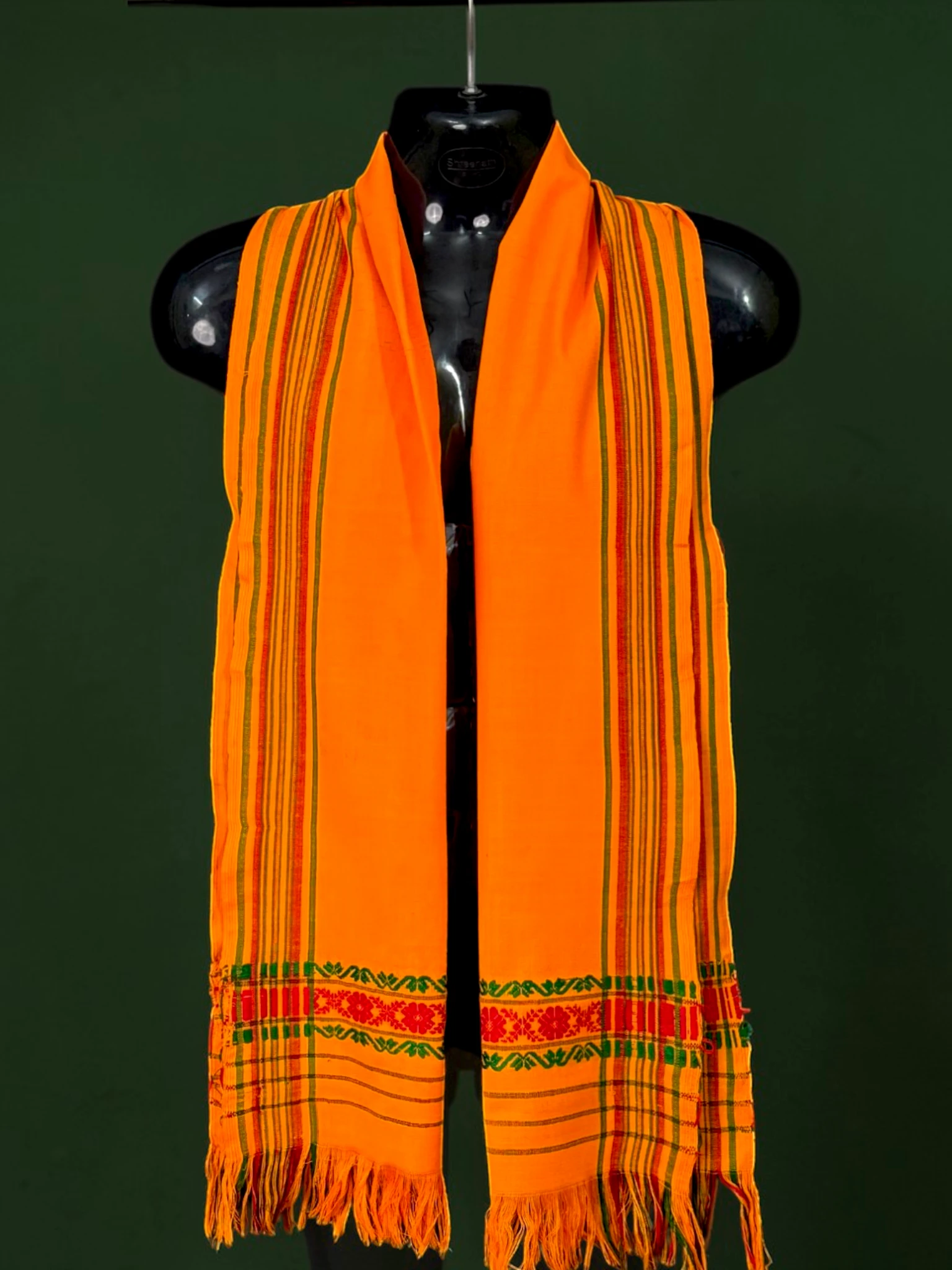 Gamosa_Tiwa_TNE81055_2 Gamosa- Cotton- Tiwa Traditional Design - Image 1