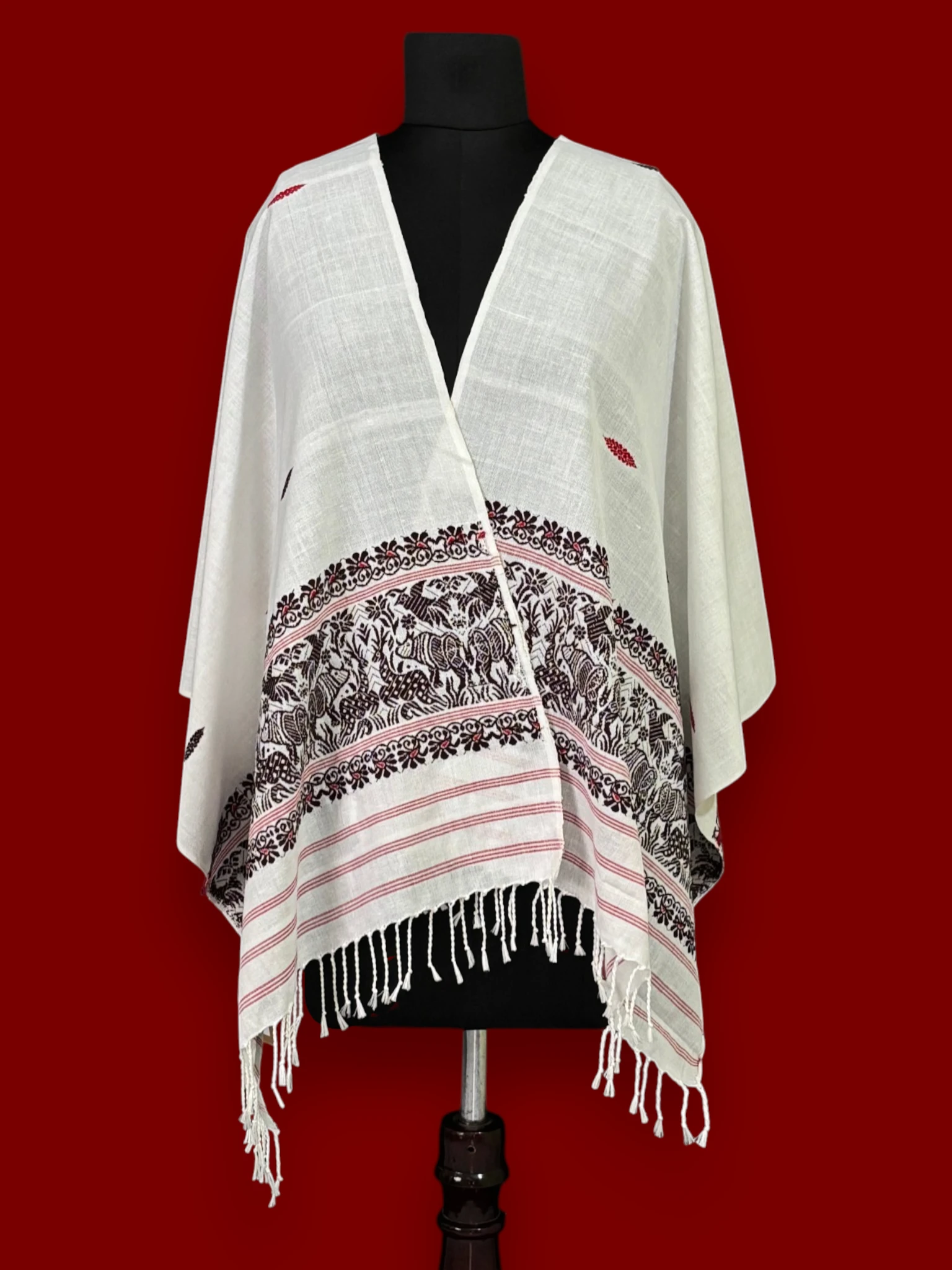 Stole_Cotton_TNE81117_2 Dupatta - Cotton Q3 - Image 1