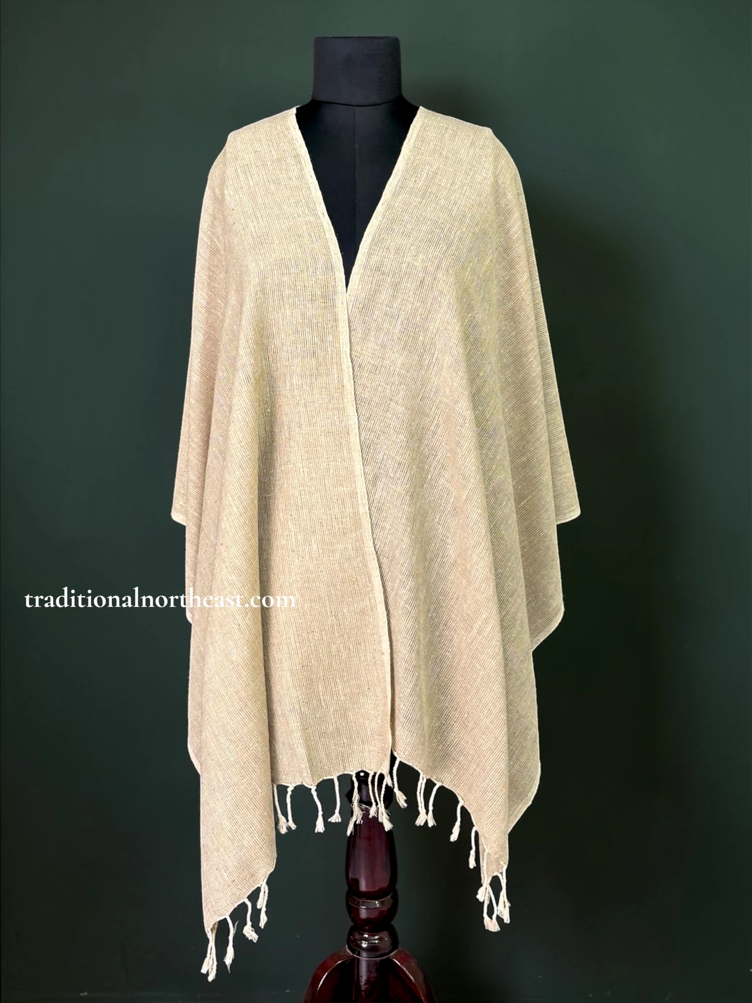 Stole_EriSilk_TNE81134_2 Stole - Dye Eri Silk - Image 1