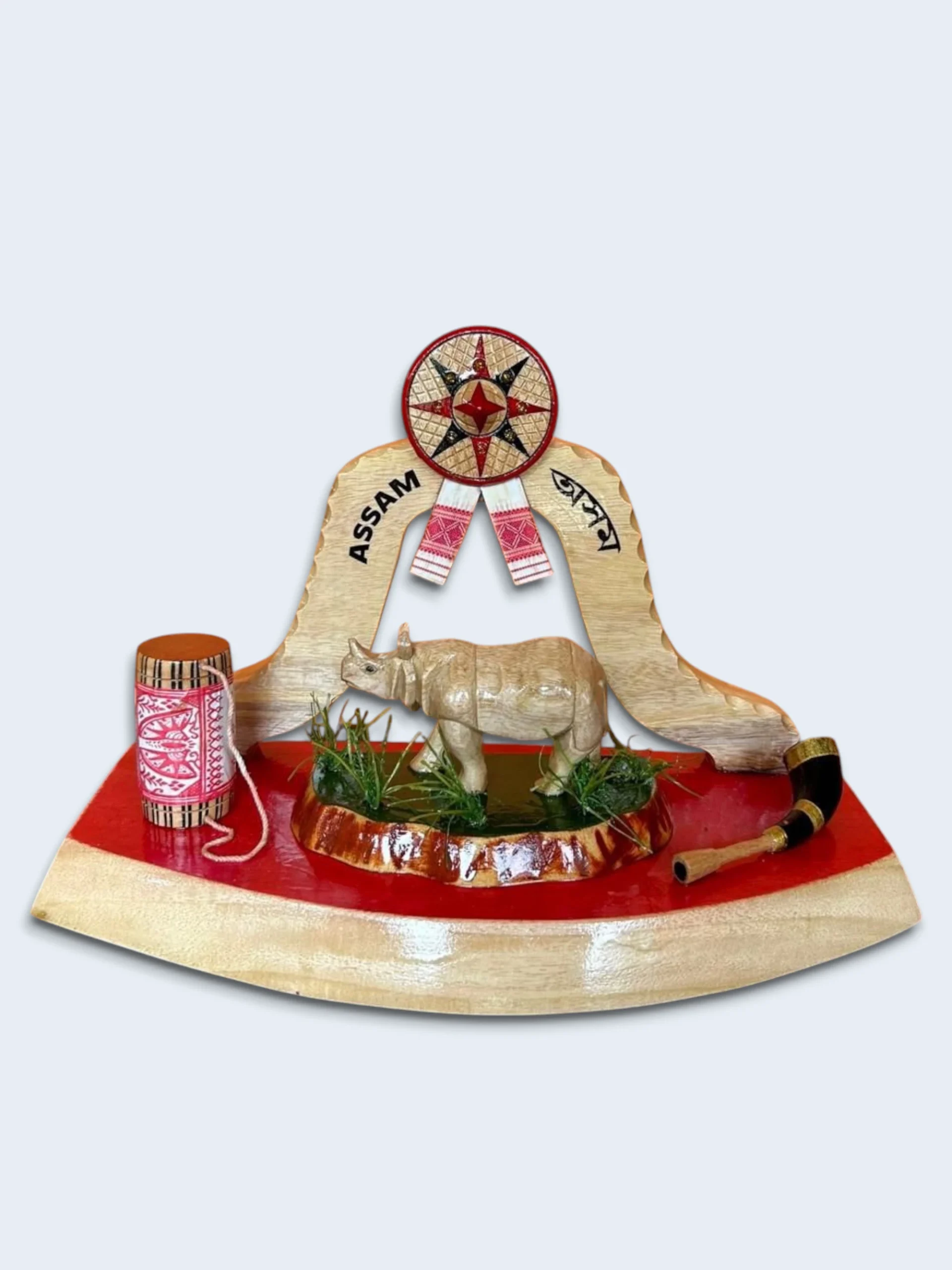 Handicrafts_LozomWoodCraft_2 Assamese Handcrafted Memento - Image 1