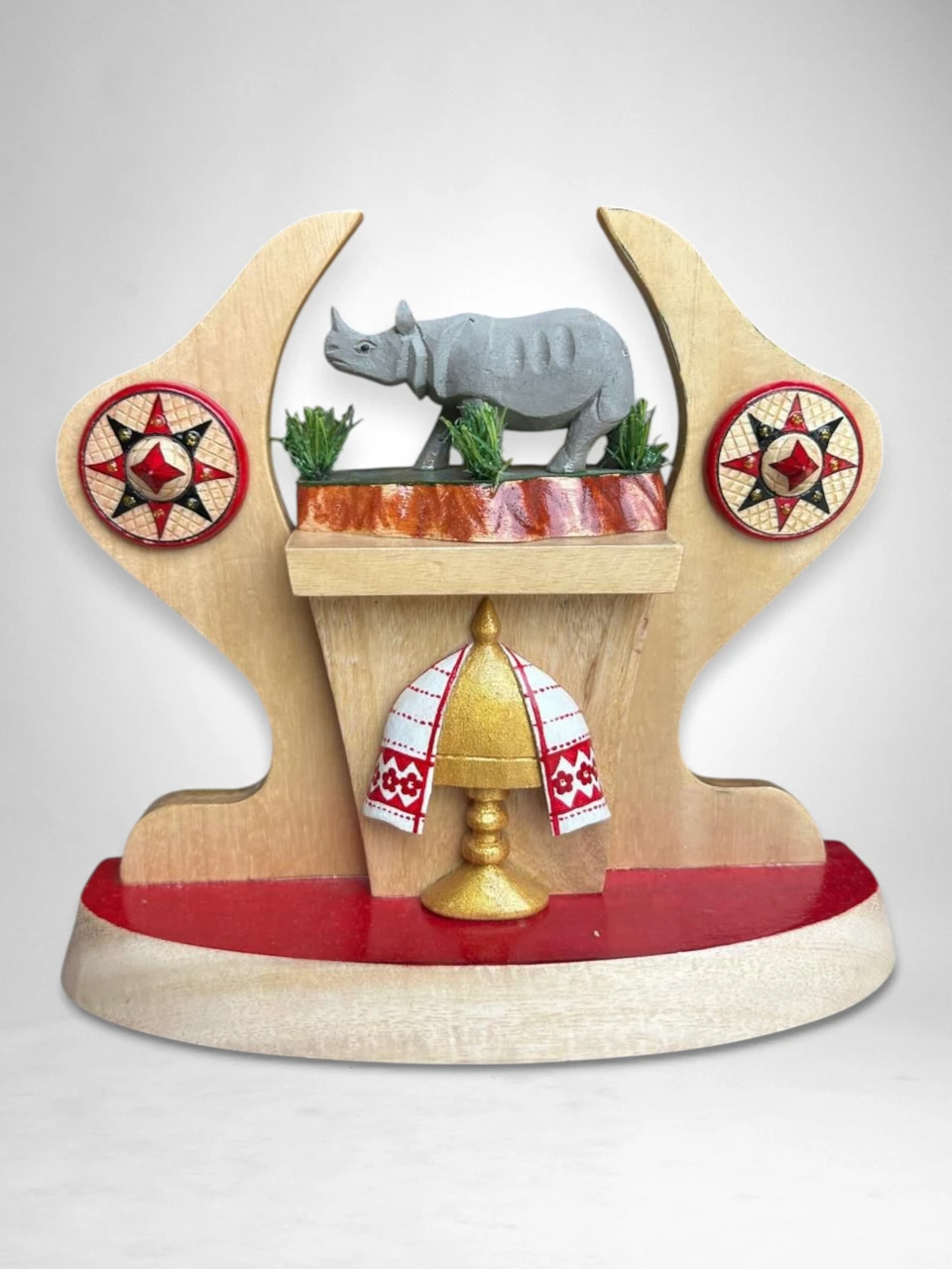 Handicrafts_LozomWoodCraft_5 Assamese Memento - Wood Handcraft - Image 1