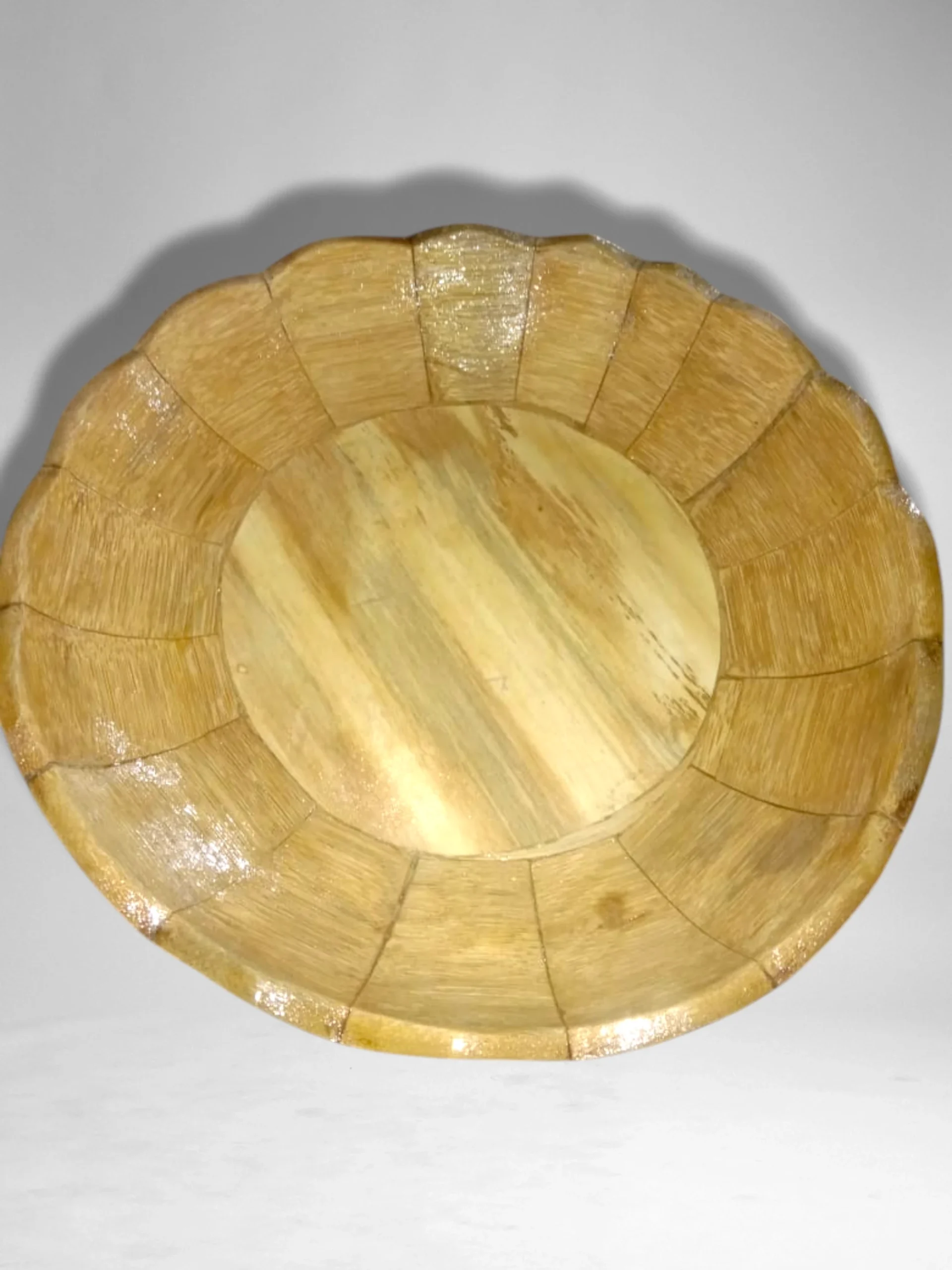Handicrafts_SmritirekaBorah_5 Wooden Bowl - Image 1